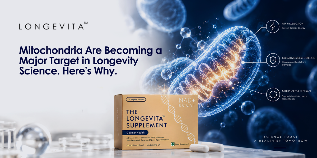 Mitochondria Are Becoming a Major Target in Longevity Science. Here's Why?